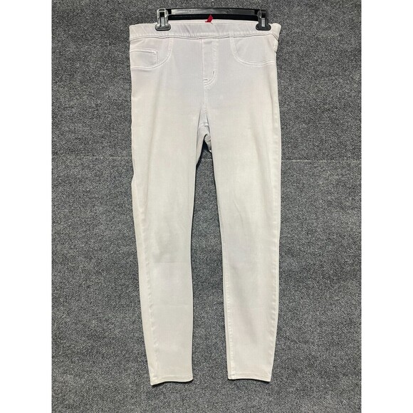 SPANX By Sara Blakely Women's Elastic Legging Size M Gray Pull On Stretchy - Picture 1 of 15